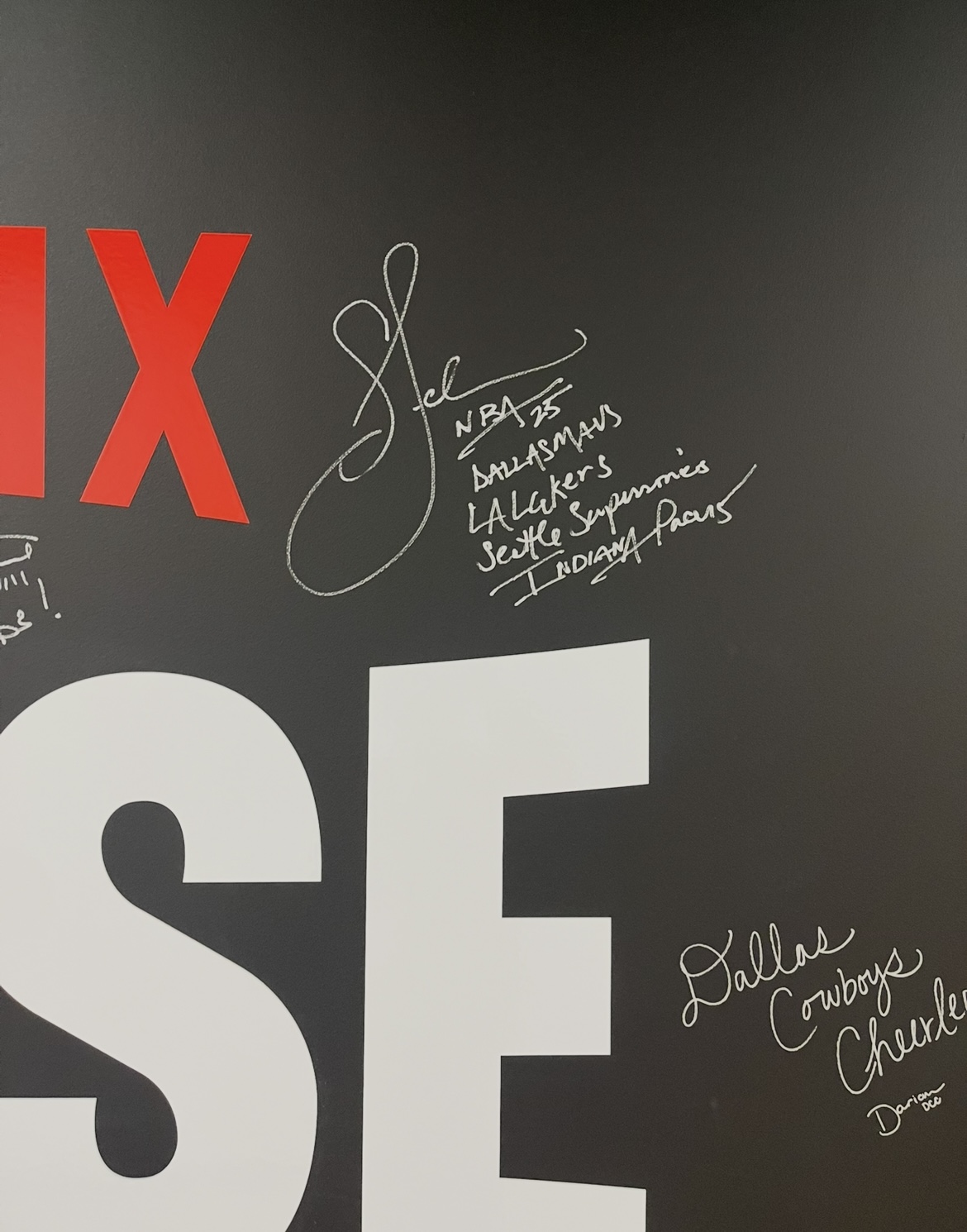 Sam Perkins ex-NBA and Dallas Mavericks Player Signature